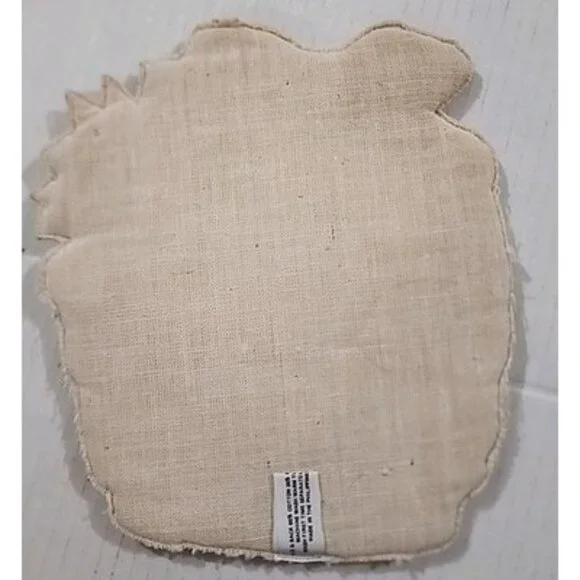 2 Vintage Christmas Potholders Santa Christmas Tree Kitty CatBasket Poinsettias - Picture 5 of 9